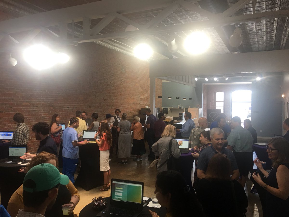 cllee2's tweet photo. Awesome experience today at AR Code Academy #DemoDay. One of ASUB’s former work-study superstars presented his graduation product he developed. Hoping our youngest talent @ASUBeebe will be a future grad, too! ;-)
#cio #its #it #HigherEd #ProudDad #MVC #DeveloperInTheMaking https://t.co/vOHBv1xQWW