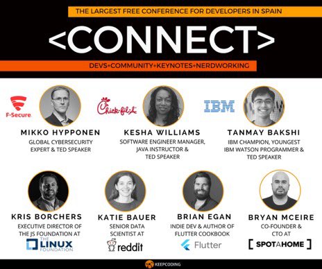 mjoseoli's tweet photo. Un lujo recibir hoy a speakers de talla internacional en #KConnect18 con  @KeepCoding_es https://t.co/Zbb0pNZlZb
