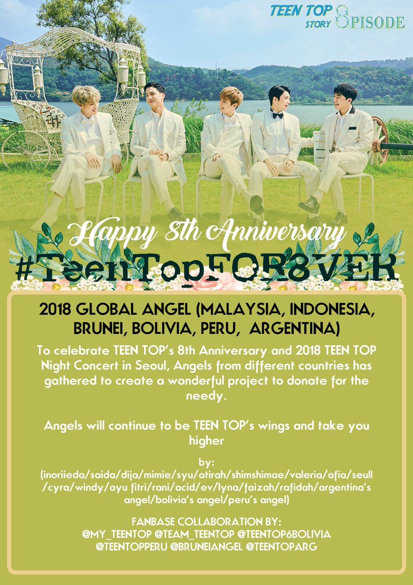 [#PROJECT31] Thank you to all Global ANGELS participating in this project! #TEENTOP_NIGHT