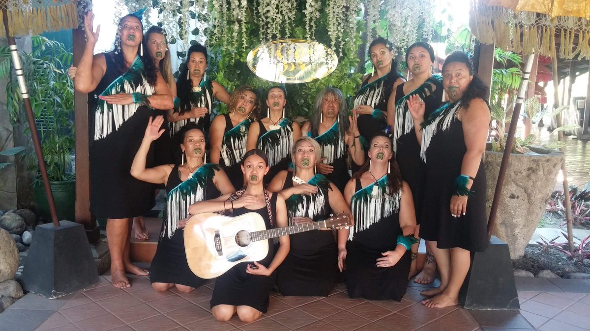 Hills_Charlotte's tweet photo. Our first performance rocked #TeRopuKahurere #CIOFFIndonesia #KapaHaka https://t.co/qbfGSK2pwB