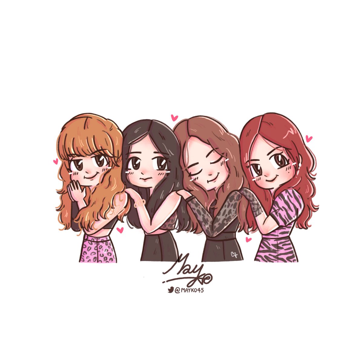 Blackpink Rose Fanart Anime Fanart 2020