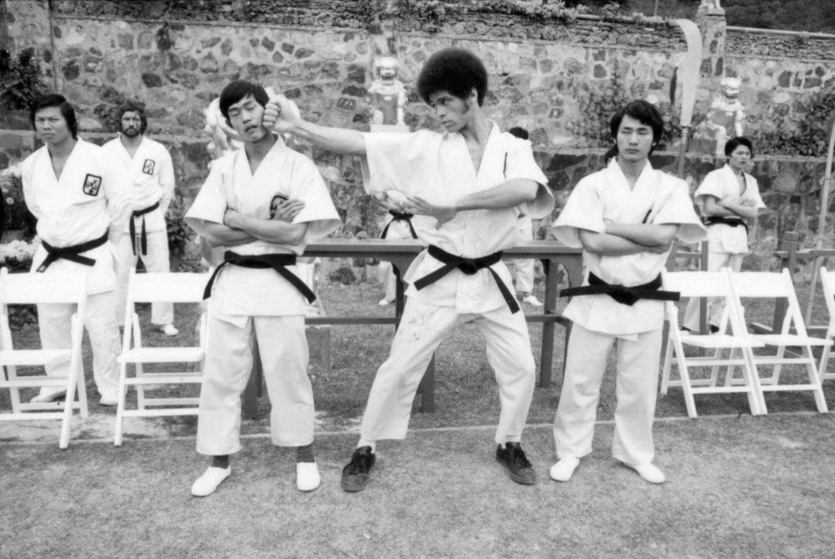 燃えよドラゴン ジム・ケリー ユン・ワーのレアショット❗️ #燃えよ