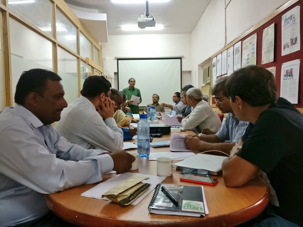 CiRiC_India's tweet photo. Second meeting of @IndiaWpc ad-hoc executive committee #WorkingPeoplesCharter #InformalWorkers @ActionAidIndia  @CiRiC_India https://t.co/UI2rfGvmjo