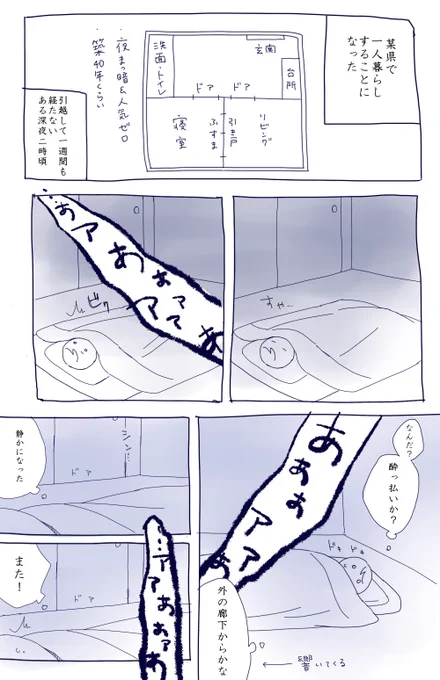 ほんのちょっと前の話  #夏だしフォロワーさんの怖い話教えてください 