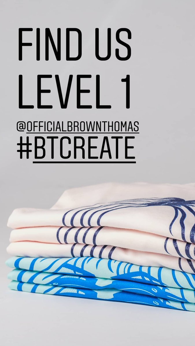 jillandgill's tweet photo. Come find us and our new Boss Lady Collection of apparel in  @brownthomas Level 1 #btcreate https://t.co/gDku3CHnc6