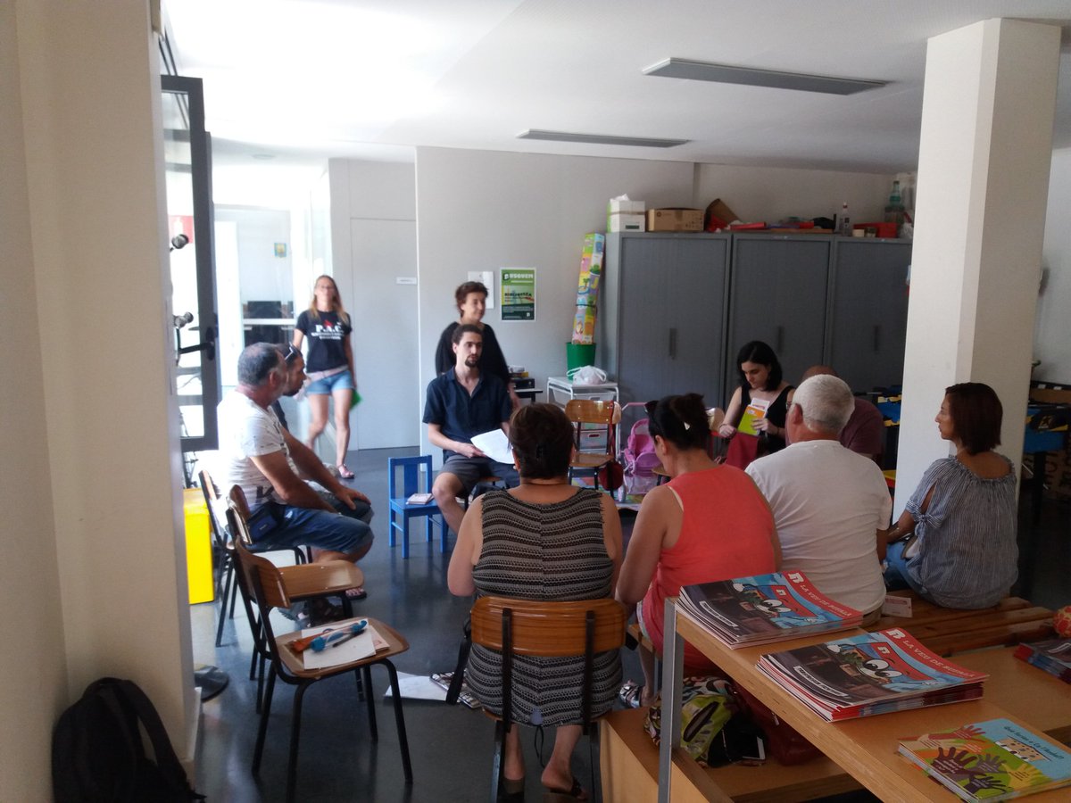 Avui la <a href="/CONFAVC/">confavc</a> ens a presentat el projecte cooperatiu de lloguer just Omplim Buits! Necessitem eines col·lectives contra la carestia.