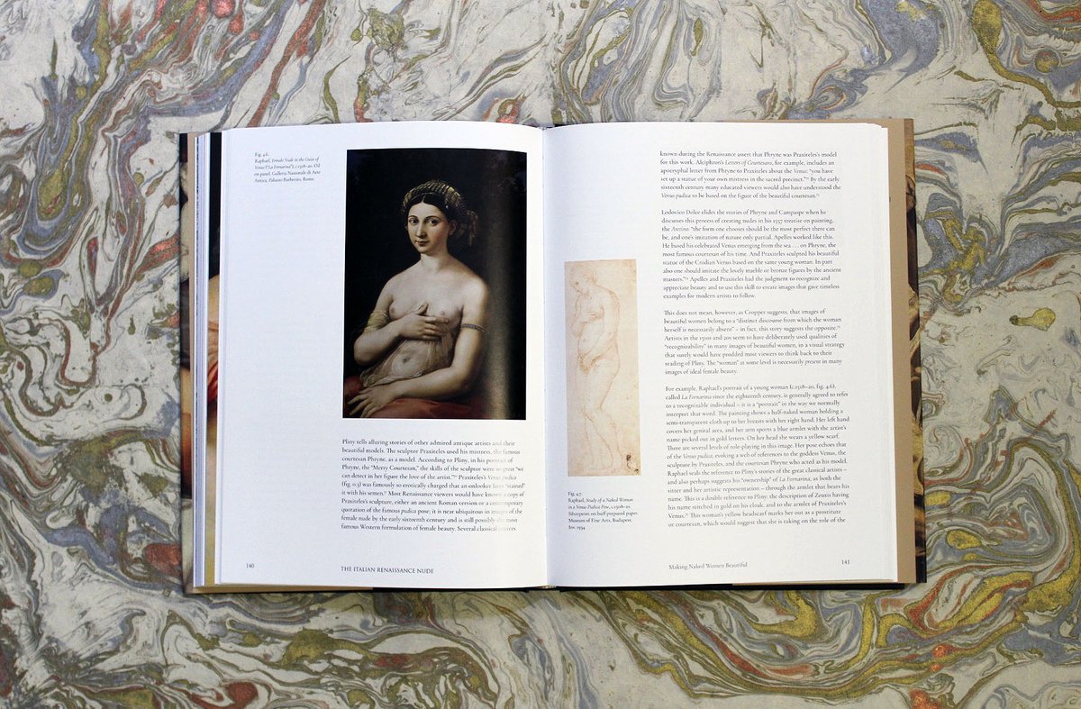 YaleBooks's tweet image. In her new book 'The Italian Renaissance Nude' @jill_burke explores the 16th century fascination with nakedness and tells the story of #lifemodels like the enigmatic Imperia Cognati who posed for #Raphael. Read more from the author here: ow.ly/npMI30kOdPj #RenaissanceArt