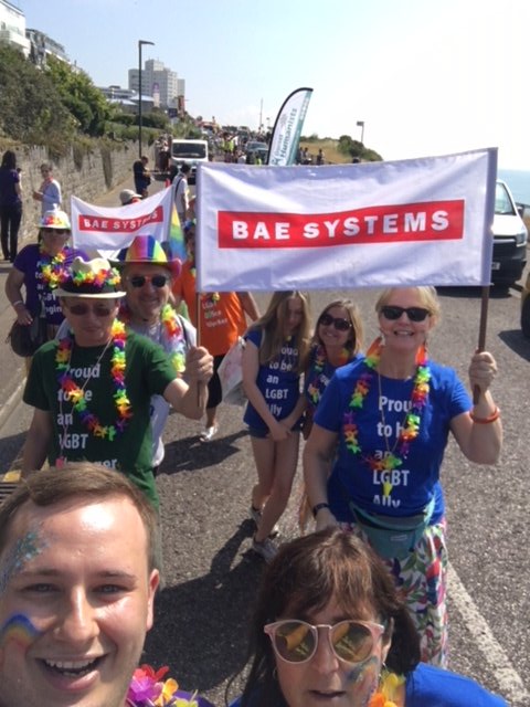 Fantastic turnout again at both #GlasgowPride and #Bournemouthpride today! Employees from all over the country are walking today to show their support and celebrate #bournefree