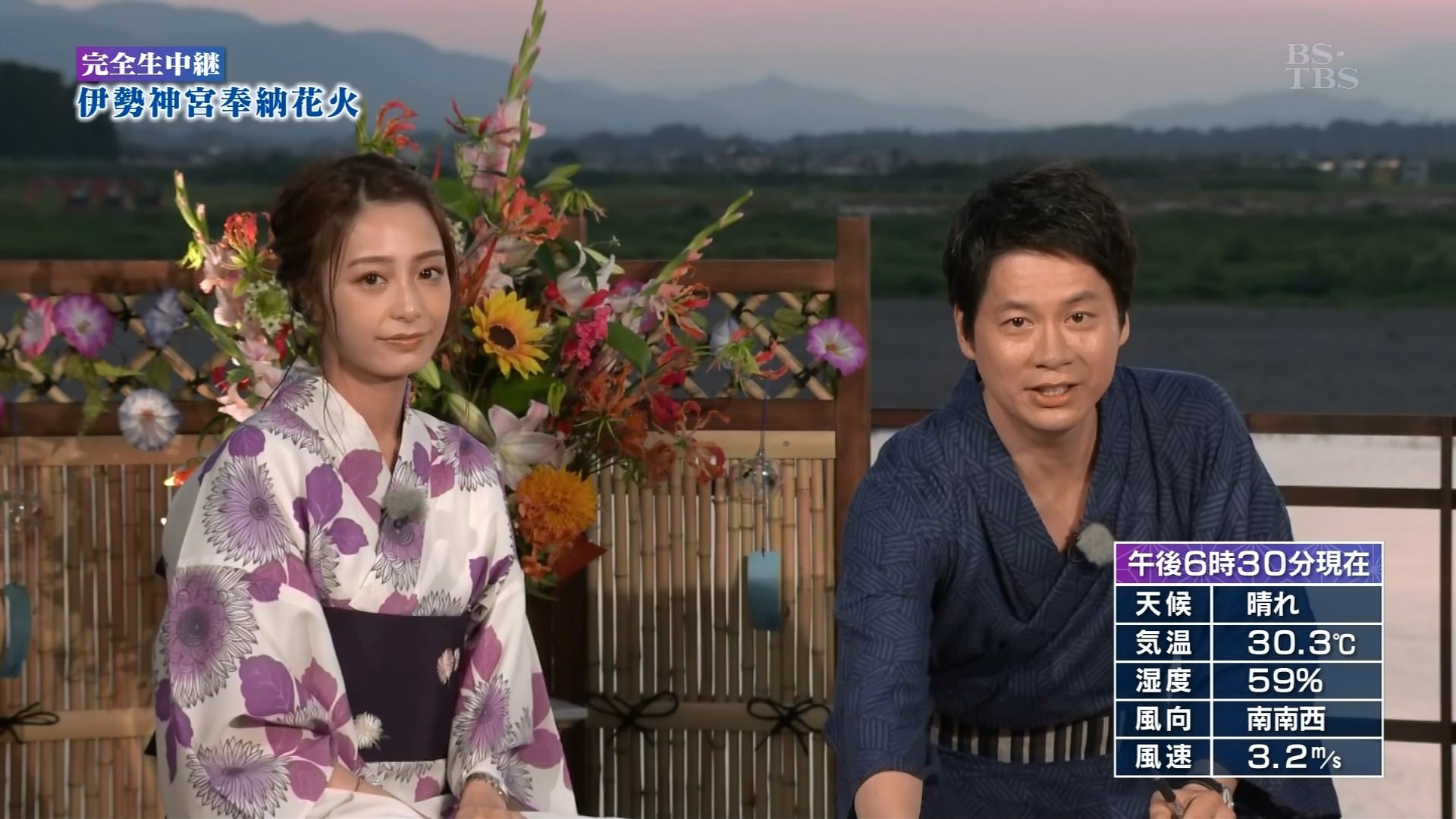 Twitter 上的城丸香織 Bs Tbs 伊勢神宮奉納花火 宇垣美里アナ T Co Sofnfyxvpt Twitter