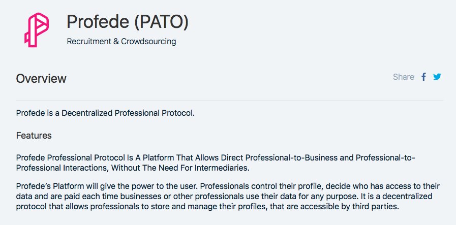 "Invest smarter with ICORating" @ICORating 

Read about our ICO rating here: icorating.com/ico/profede/

#Profede #ICOrating