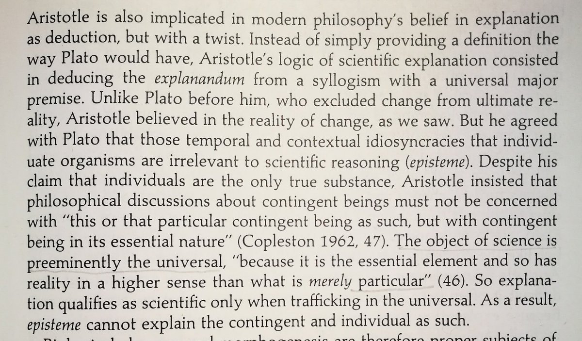 Aristotelian Science and Practical Wisdom  #Juarrero The perpetual tension between  #UniversalVsParticular