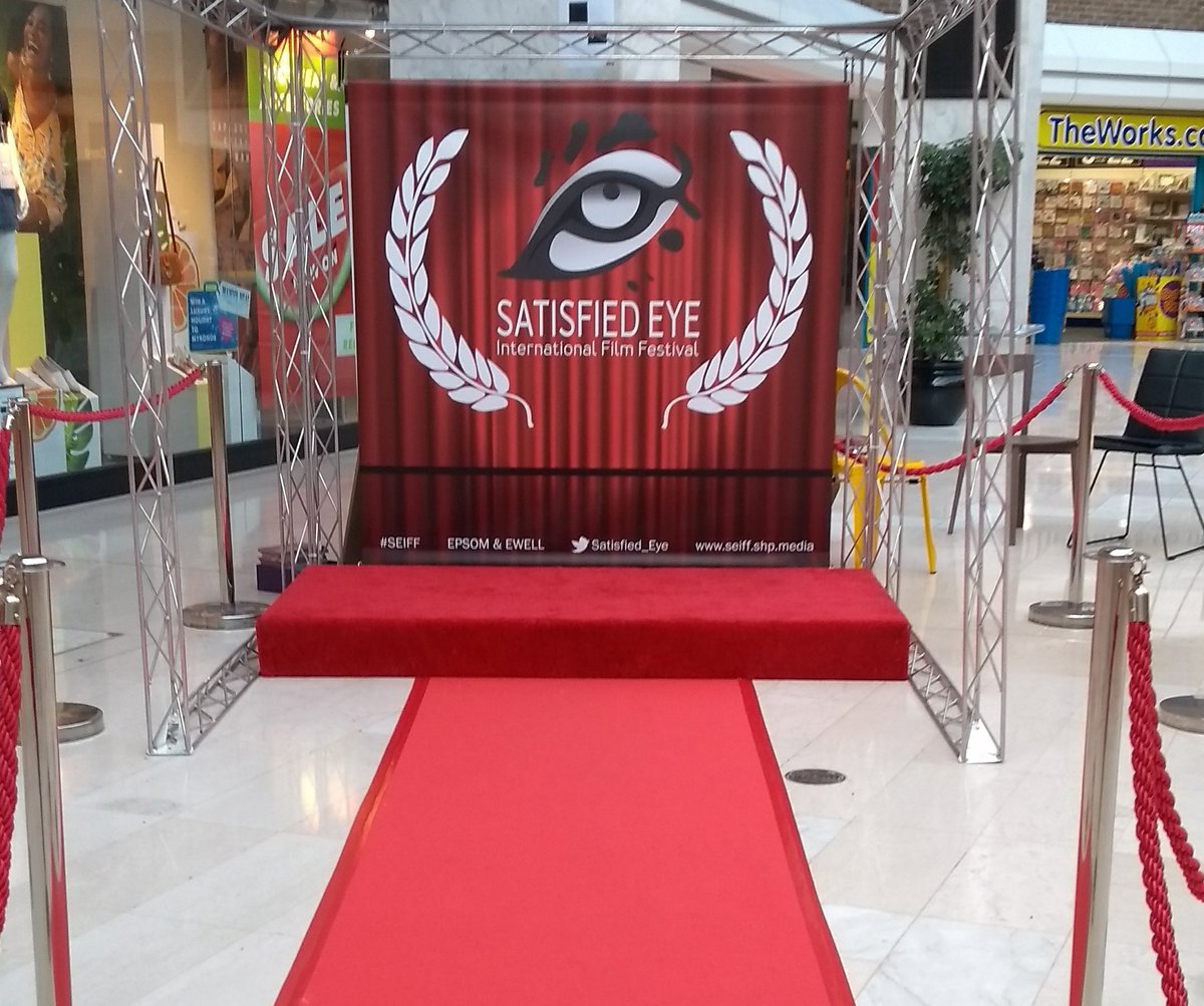 Come and photographed today with your favourite superhero on the red carpet at the <a href="/Ashley_Centre/">Ashley Centre. Epsom</a> in preparation for #SEIFF <a href="/EpsomCivicSoc/">Epsom Civic Society</a> <a href="/EpsomWstones/">Waterstones Epsom</a> <a href="/EpsomSquare/">EpsomSquare</a>