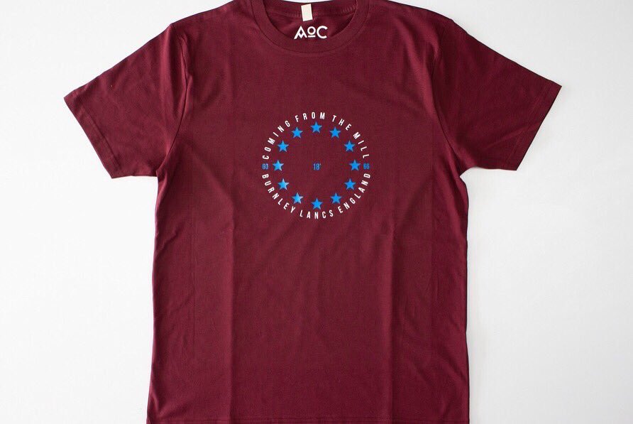 GenkiLifestyle's tweet photo. ❗️OUT NOW❗️
Burnley AOC ‘EURO’ tees available for pre order now. These are a limited edition all individually numbered 1-66 (1966 last time we qualified for a European competition). 10% of proceeds will be going to @burnleyfc_com . UTC 🏴󠁧󠁢󠁥󠁮󠁧󠁿
https://t.co/U2C5f7wxPP https://t.co/RD2sMBTD8U