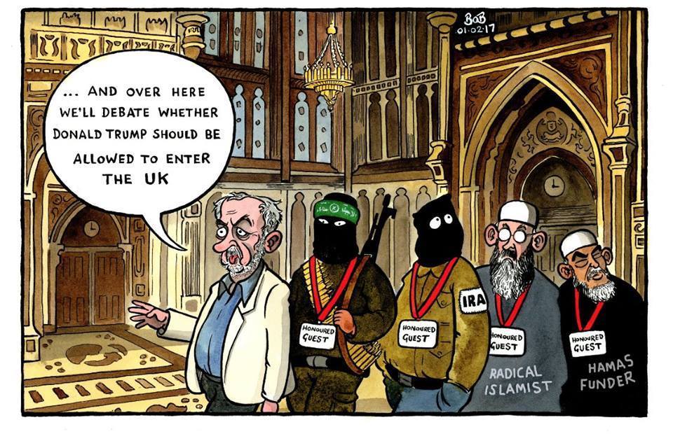 davidericstan's tweet photo. @ASK_des Mr Corbyn much prefers inviting terrorists and vile dictators rather than duly elected Presidents of the United States. Remember that fact at the next GE. https://t.co/msFyRXlhij