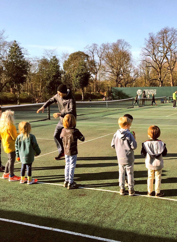 TowerHamTennis's tweet photo. #2quidtennis TODAY Sat 14th kids dropin session for all abilities @VickyParkLondon 10am 5-8yrs 11am 9-11 12pm 12+ equip provided don't worry it won't last for 6.5 hours #andersonisner from next week  https://t.co/NmVwplGYbg https://t.co/dVv86ewNSb