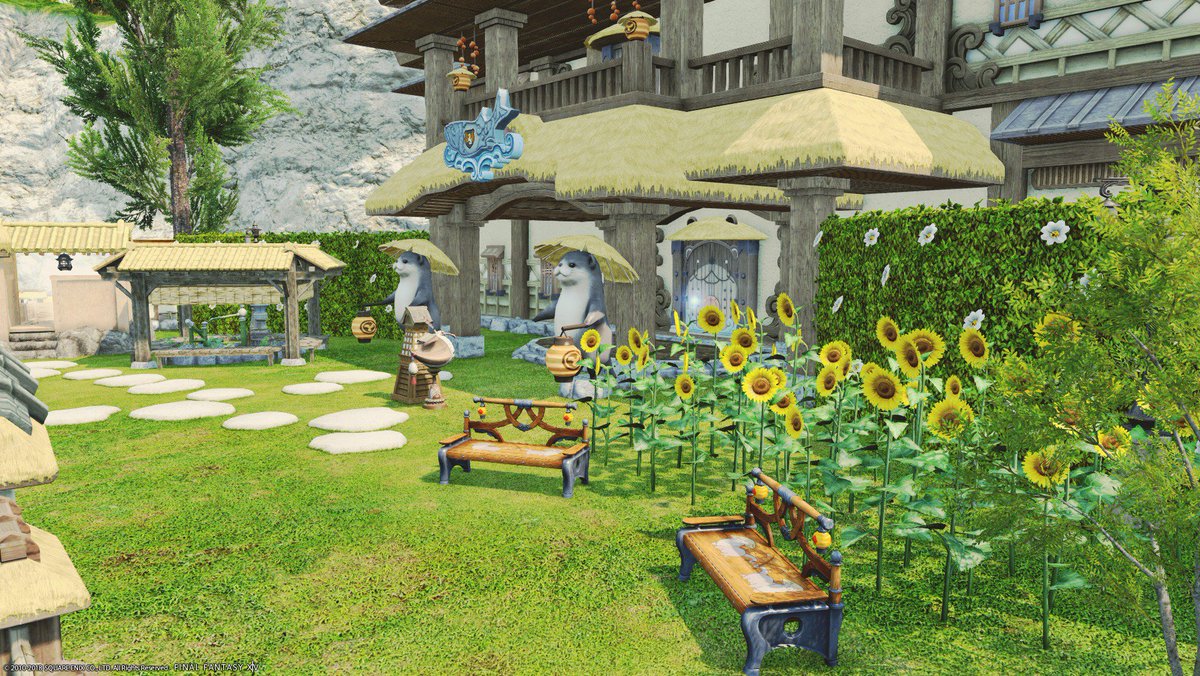 Ff14housing Sasi Studio Ar Twitter 014 光が差し込む冒険者ギルド Fc Well Done さんの内装 庭を代行させていただきました ギャザクラからエンドコンテンツまで 幅広く活動されているfcの皆さんの集う場所として 冒険者ギルドをイメージした内装