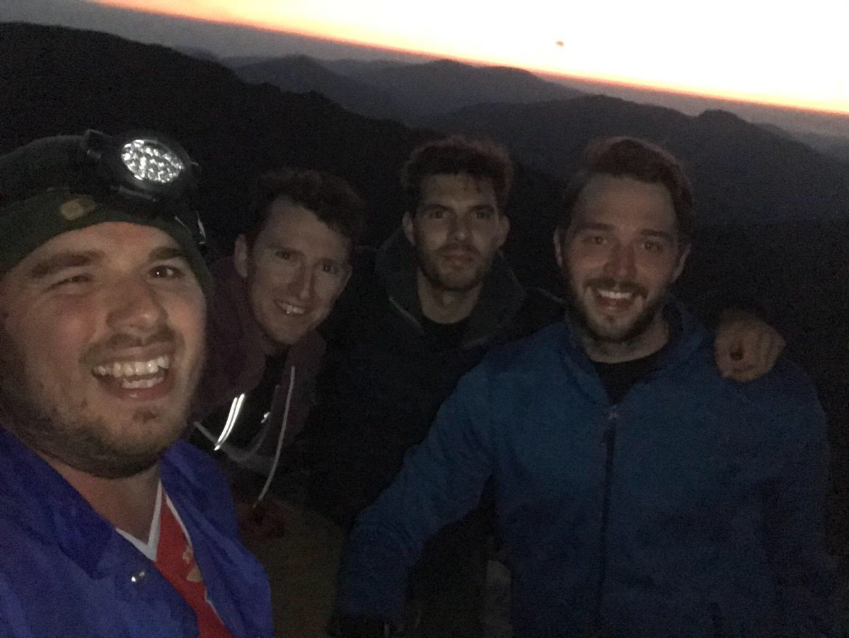TeamStrongness's tweet photo. Amazing work by @PdoubleDizzy and the boys. Smashed the 3 peak challenge in 24hrs and 20min. Their efforts got us over the £10k mark for @nrichfoundation and @BattenDiseaseUK #letsbeatbattens #havestrongness. https://t.co/cWxDW0bToh