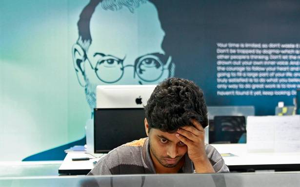 businessline's tweet photo. Indians are stressed out by work, finance situation: Study #StressedAtWork https://t.co/wsyZznqtDG https://t.co/BTpNHCpFUi