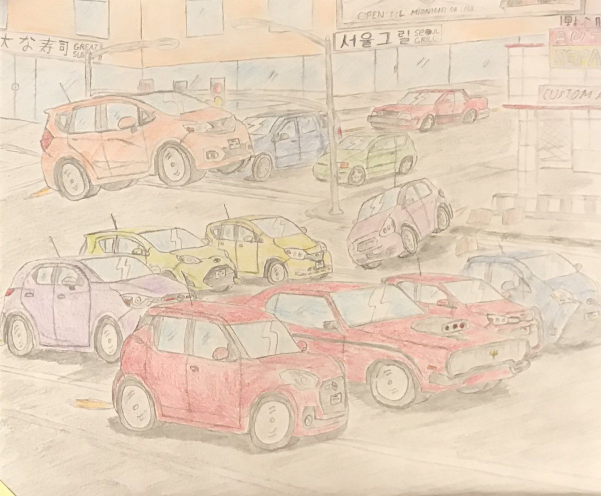 Kitsuoi1's tweet photo. Racing in Paradise City
#paradisecity #burnout #burnoutparadise #fanart #hondafit #suzukiswift #mazda2 #mitsubishimirage #nissanversanote #toyotapriusc #toyotayaris #kiario #cars https://t.co/4LL9CUq9Ry