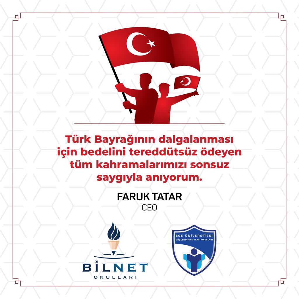 🇹🇷🇹🇷Türk halkının bir gecede, 15 Temmuz gecesinde dünyaya VATAN kavramını öğrettiği gündür. 15 Temmuz Demokrasi ve Şehitleri anma günümüz kutlu, 249 şehidimizin ruhu şad mekanı cennet olsun. Gazilerimiz hep yüreklerimizde olacak.🇹🇷🇹🇷