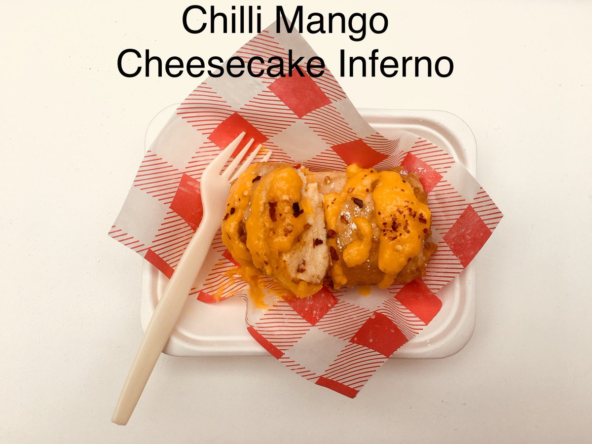 Recipe perfecting for our #popup #foodstall outside the glorious, sunbathed <a href="/ManchesterCraft/">Manchester Craft and Design Centre</a> July 21, 12-3pm! Say hello to #CheesecakeInferno and fall in #cheesecakelove! #cheesecake #streetfood #plantbased #vegan #deepfried #dirtyvegan
