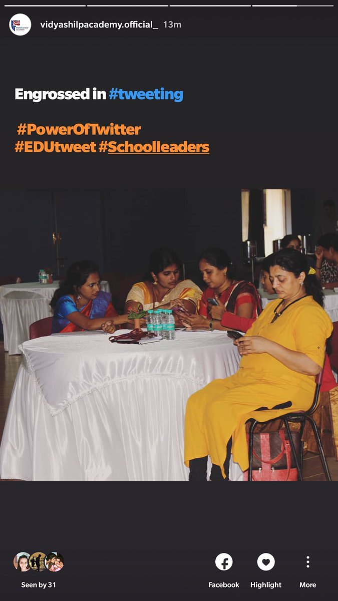 Vidyashilp_'s tweet photo. #EduTweet #PowerofTwitter #TwitterPurge
#SchoolCulture #Educators #SLNLeadershipMeetup 
@TwitterIndia @SLNIndia 

Via Instagram Stories - Vidyshilp Academy https://t.co/orNCARKT8O