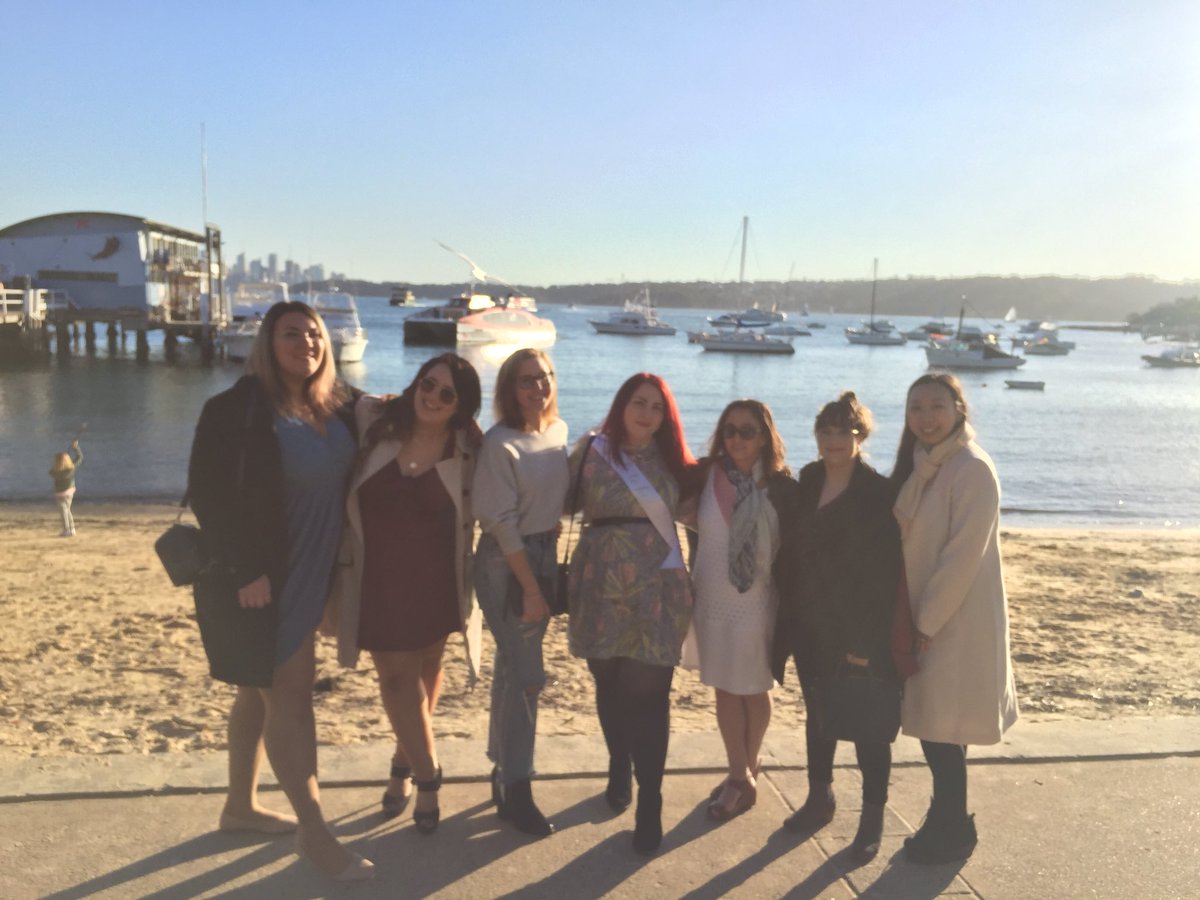 Saz_Fairy's tweet photo. Tweets are late but Watson’s bay was gorgeous #bride #bridashower https://t.co/d7Lbig2Ngf