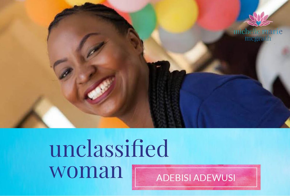 Latest #podcast episode of Unclassified Woman highlighting inspiring #childless & #childfree women around the globe. Today's episode is with @adewusi_adebisi of @thefemaleorator 
michellemariemcgrath.com/66-adebisadewu…

#woc #africanwomen #nigeria #africanfeminist #nokids