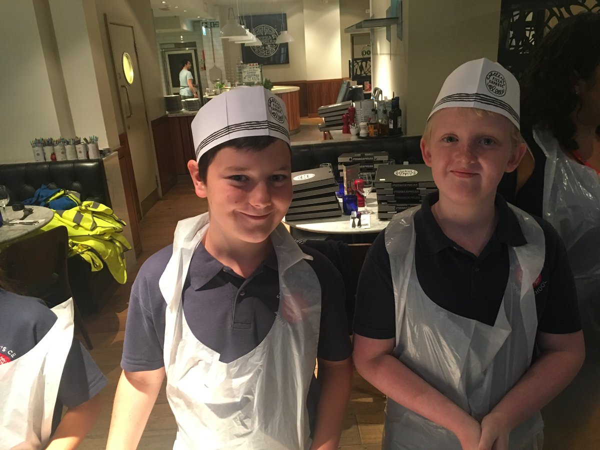 STAClassChad's tweet photo. Here are a few photos from our morning @PizzaExpress #TeamStAnnes https://t.co/Y7yS4onNUQ