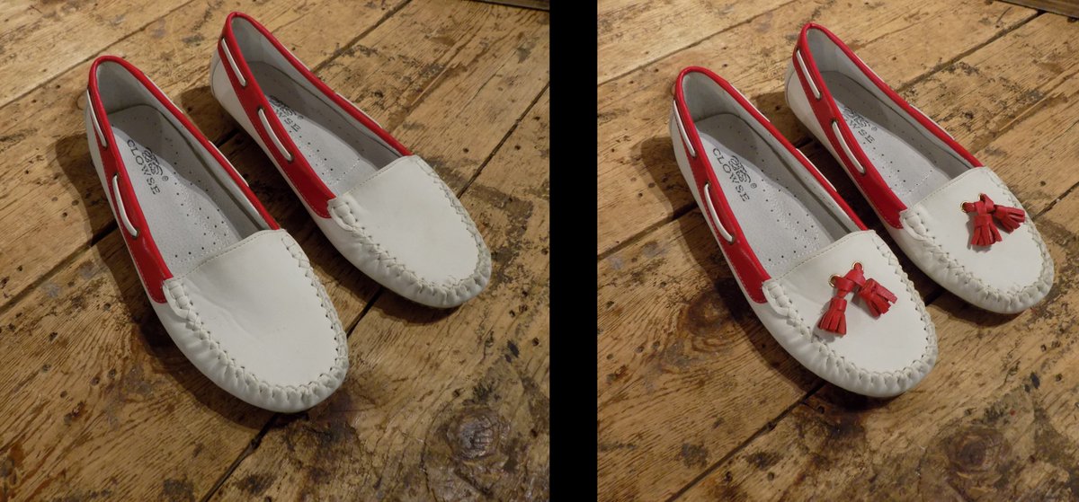 lrleather's tweet photo. #Bespoke #Custom #CustomMade #Tailormade #Tassel #Loafer #Personalised #Personalized #BeforeandAfter #Shoes #Craftsmanship #Salisbury #LoveSalisbury #SalisburyisOpen #Salisburyindies #Leatherwork🥿😃🛠️ https://t.co/QWdAtQ8wpT