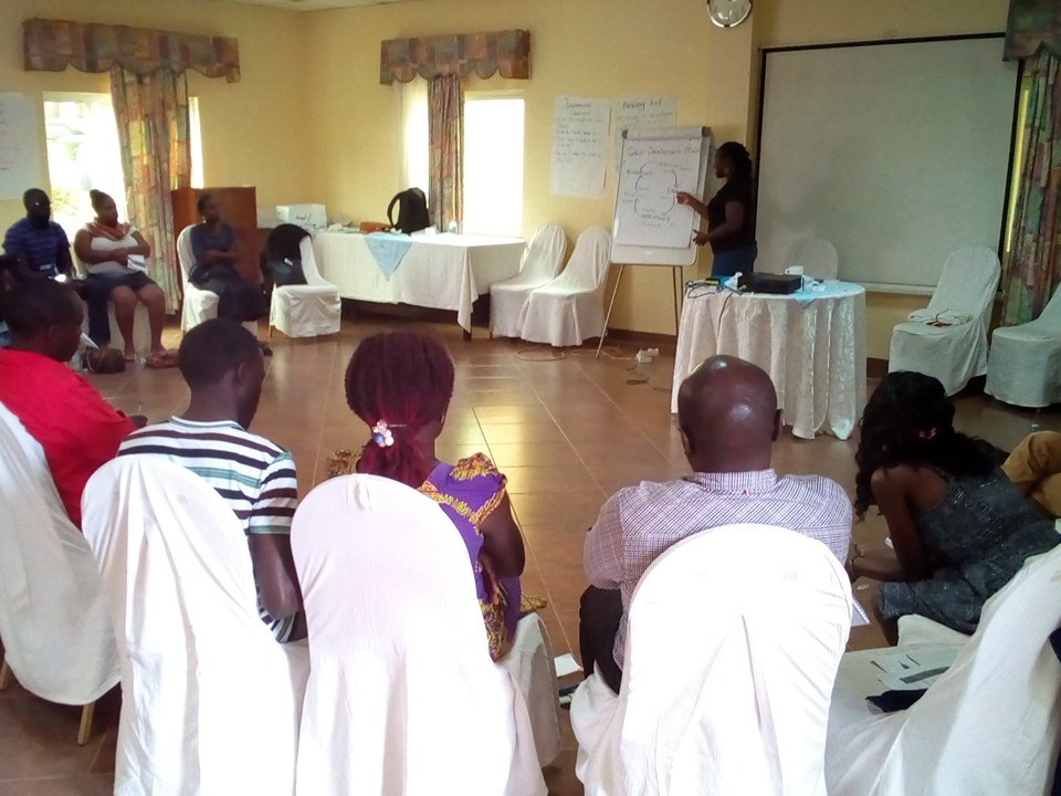 global_uganda's tweet photo. #GPUG2018 ToTs training unpacking the Group Development Model. Looking at the five stages of group development @graceruvimbo @1marysherlie @Cath_Rodg @HGimbo @AbokeChristine @actionaiduganda https://t.co/Fegt7i66dZ
