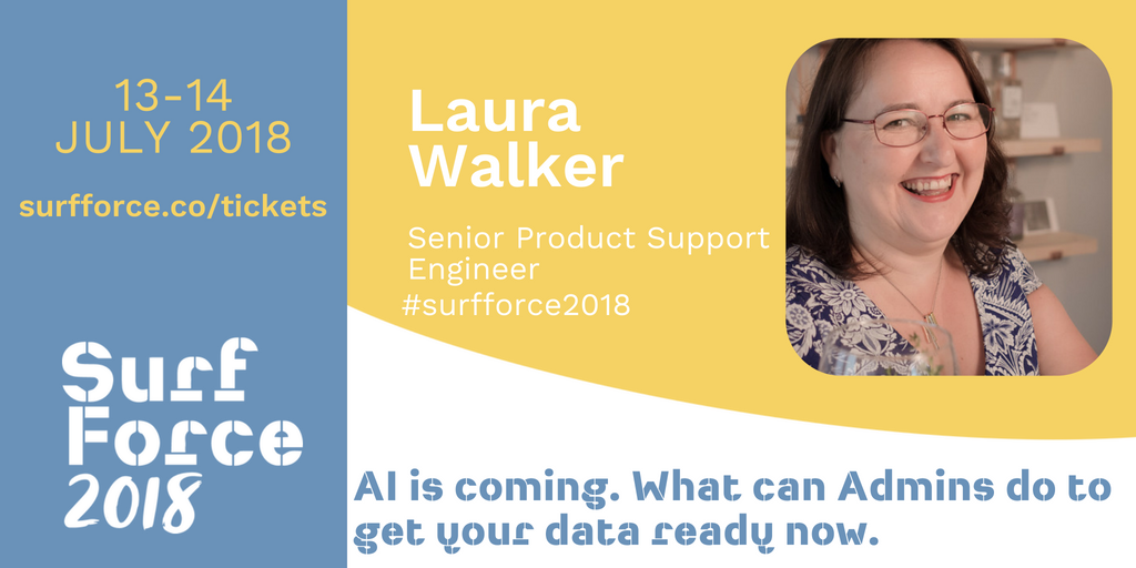 Surfforce's tweet photo. 09:10 am And first up we have @SFLozenge  How many of you are trying to drive adoption within your orgs only to find that at best people are putting in the bare minimum of data to get through the processes and at worst bad quality or no data at all? #SurfForce18 https://t.co/jmgvh3gCHa