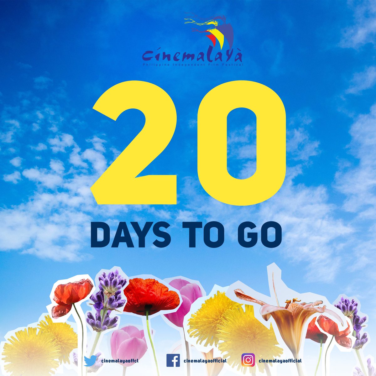 cinemalayaoffcl's tweet photo. SEE YOU ALL IN 20 DAYS! https://t.co/gfC6CBzQ7O