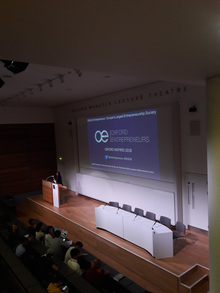 alinery_l's tweet photo. Good Morning my lovely followers, I am at the @OxEntrepreneurs 'Oxford Inspires' Conference held at the Saïd Business School.

With a diverse and high profile schedule of speakers, I can't wait to get started!!!

#OI2018 #Oxford #Entrepreneurship #Conference https://t.co/Vecyku08rU