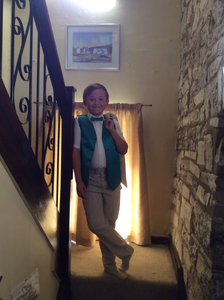 lilachead's tweet photo. @BridgetMelrose Your godson is growing up!#prom https://t.co/yLcXA0Usd2