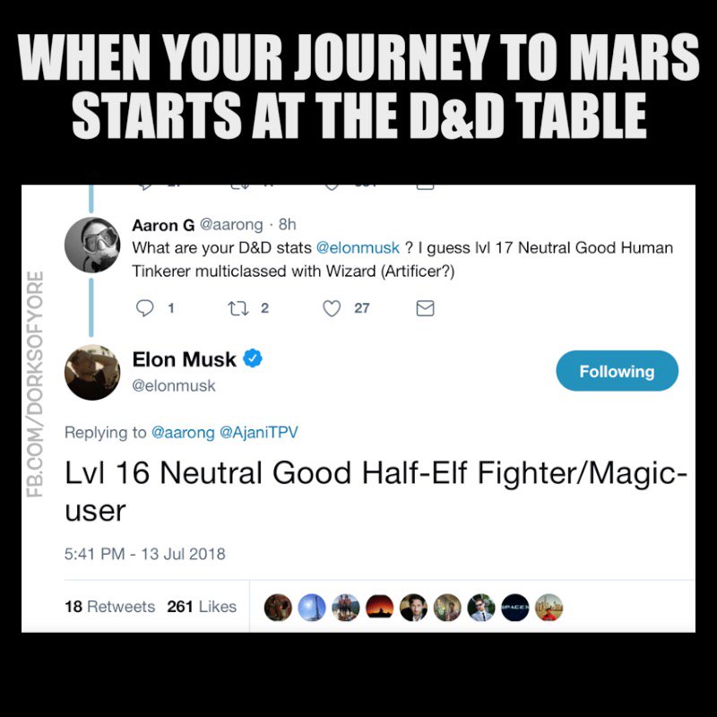 Imagination is as imagination does. <a href="/elonmusk/">Elon Musk</a> #DnD