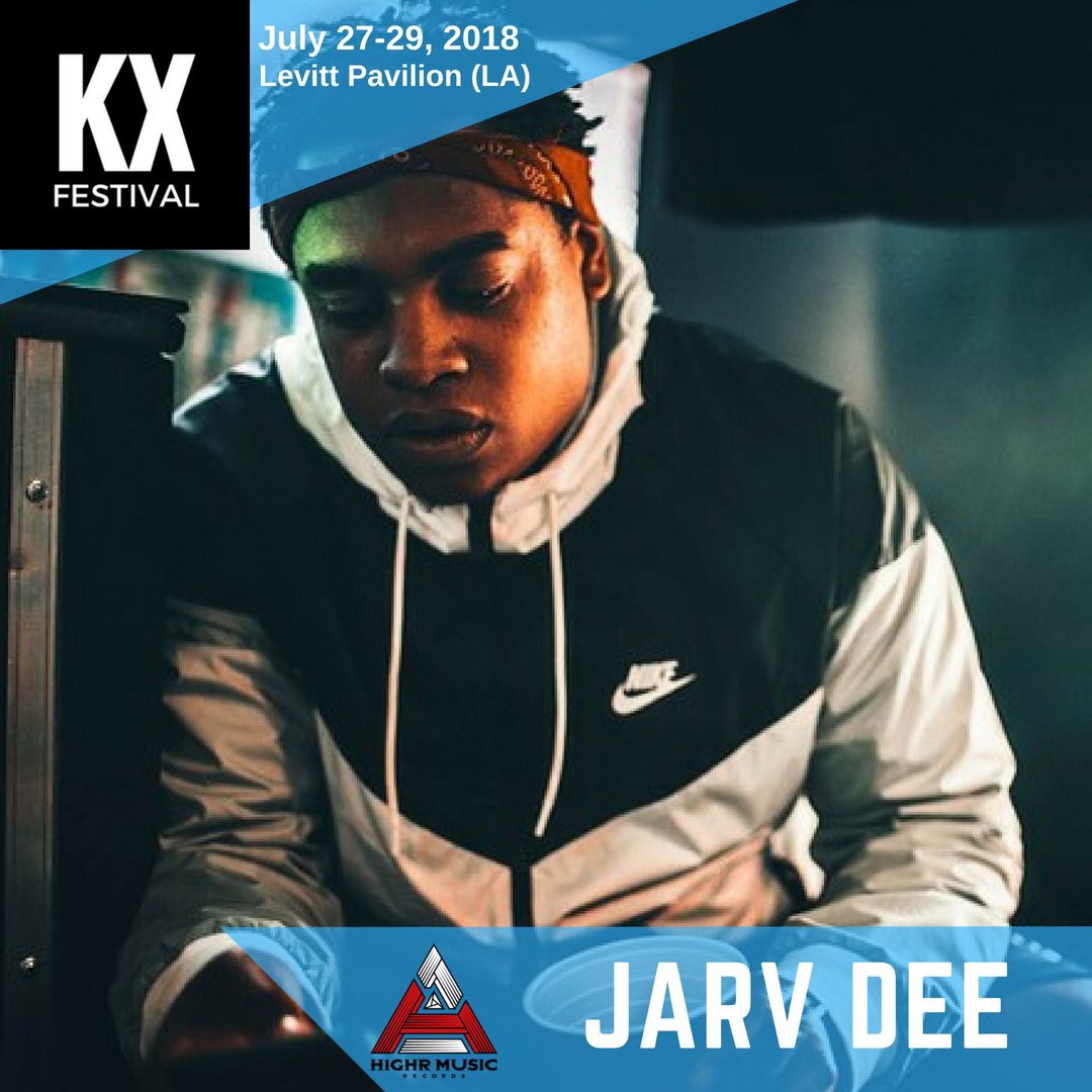 kxfest's tweet photo. @JarvDee of #H1GHRMUSIC coming to LA, performing at #kxfest2018
BE READY
#kxfestival #kxfestla #moorgang #jarvdee https://t.co/B9iqyj4FWq