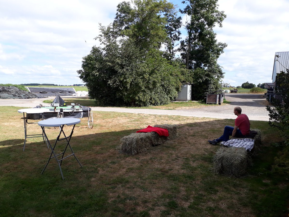 We are all set for the group journalists who come to visit our farm this morning! Hosted by <a href="/DutchRoots2018/">Dutch Roots</a>