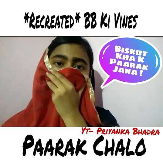 __thepb__'s tweet photo. "Recreation Of BB Ki Vines (@Bhuvan_Bam) Paarak Chalo" wala video dekha k nai?
Agar nahi toh jake dekho.
Link 👇
https://t.co/St1OGsz07W

#bbkivines #paarakchalo
#bbkivinespaarakchalo #bhuvanbam #vines
#bbkivinesfan https://t.co/fC8xZ0vZAq