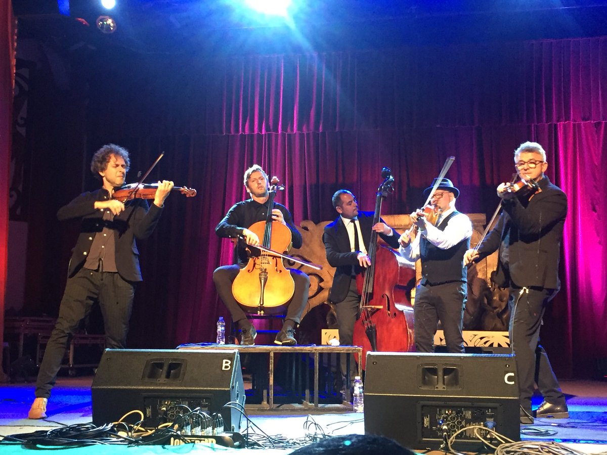 frothquaffer's tweet image. #Poland #stringquintet meets #Borneo @ #RWMF2018 @ Damai Beach, #KCH, Sarawak, East Malaysia.