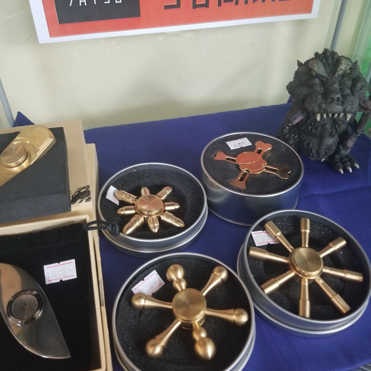 handspinnery's tweet photo. 気持ちいい回転で人気の真鍮製ハンドスピナー
こちらも残り少なくなってきました https://t.co/xyZK4ILIh4