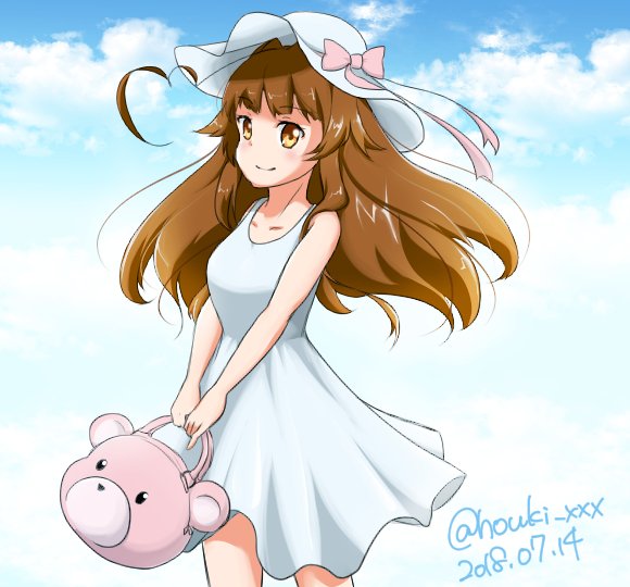 球磨「提督、観艦式行くクマー。かき氷食べるクマー!」
#艦これ版深夜の真剣お絵描き60分一本勝負
#艦これ版真剣お絵描き60分一本勝負_20180714 