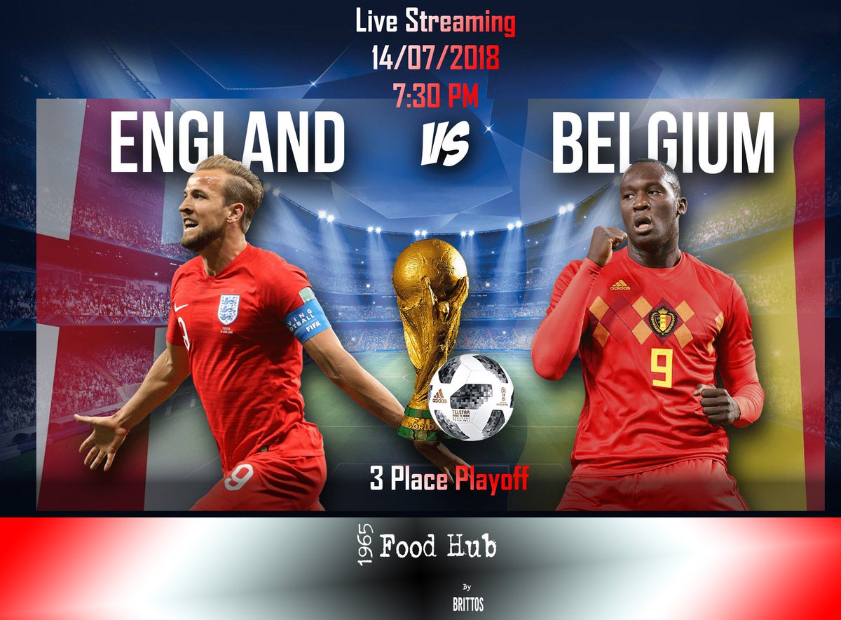 1965FoodHub's tweet photo. Will it be England or Belgium?
Watch the Third Place Playoffs Live at @1965FoodHub !
#Brittos #ThridPlacePlayoffs #LiveScreening #Baga #Goa https://t.co/fA2Xg7quiw