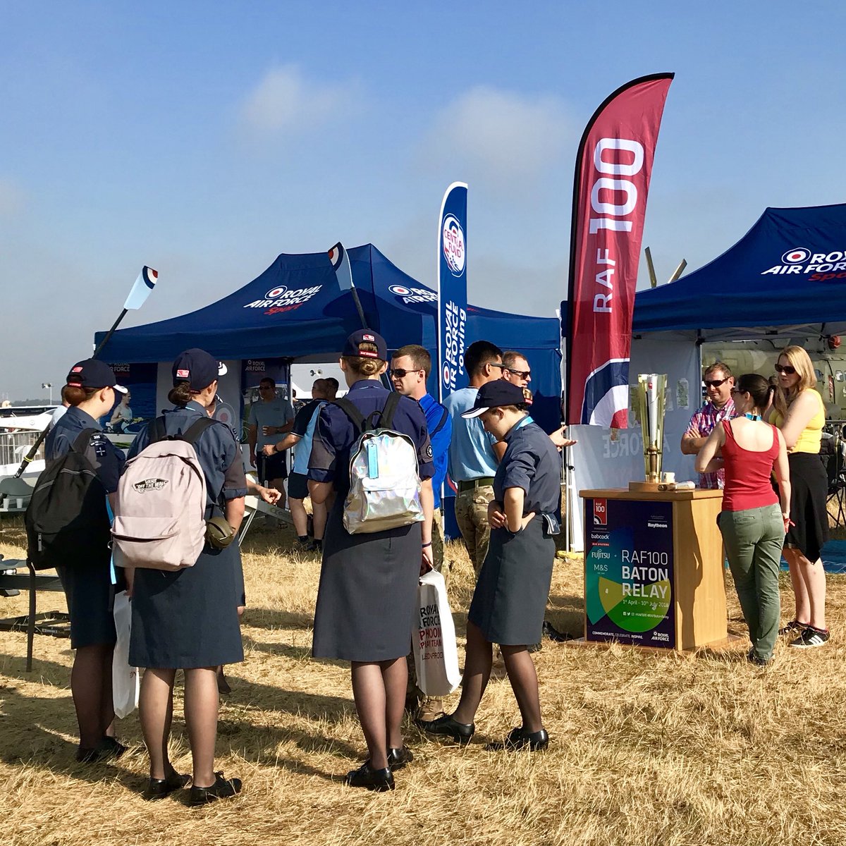 RAF100 Baton Relay tweet media