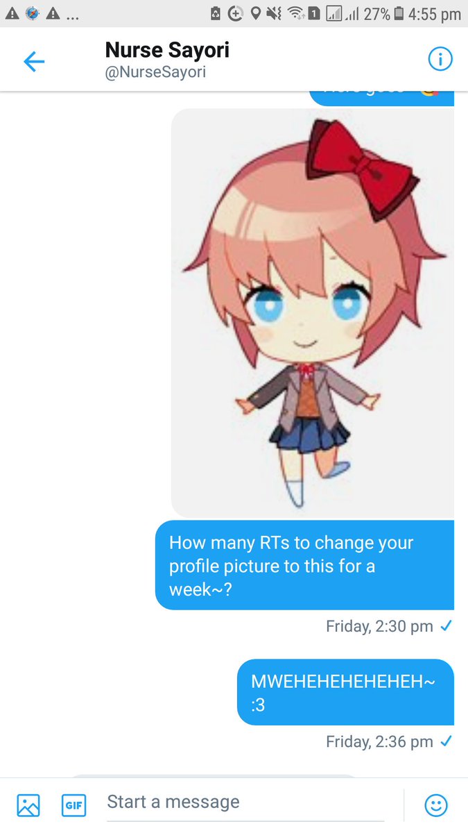 windydqy's tweet photo. Please RT this~

It's the first time @NurseSayori and I are doing it and I hope it turns out successful~😋

I'm counting on you~😊 https://t.co/72vlPzPKmh