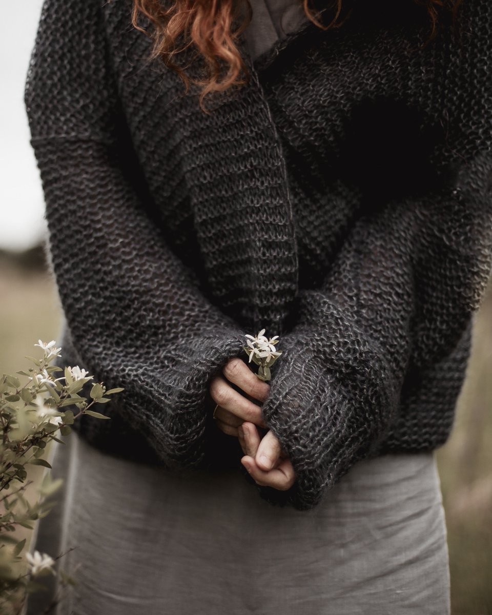 neringaruke's tweet image. How do you like the flower? And what about handmade knitted sweater behind it? #sweater #knitwear #lifestyle #nature #organic #slowfashion #fashion #grey #cozy #apparel #naturelovers #consciousness rukeshop.com/women-knitted-…
