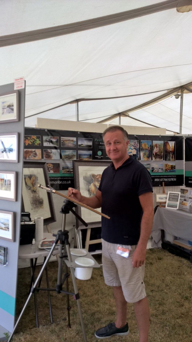 Patchings Art Festival <a href="/pdmarlor/">Paul Dene Marlor</a> is here exhibiting his fantastic paintings and demonstrating.  Paul will be returning to The Old House Art Studio to do some more fabulous watercolour workshops in 2019. 
@TheArtistandLP @artpublishing <a href="/artsbeat/">artsbeat magazine</a> <a href="/DerbyshireOArts/">Derbyshire Open Arts</a> <a href="/PDArtisans/">PeakDistrictArtisans</a>