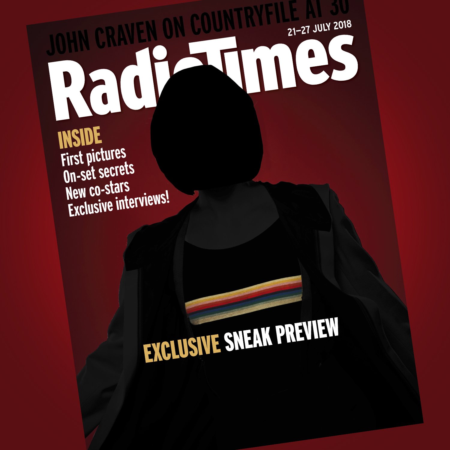 Guess who’s on the cover of next week’s Radio Times magazine? On sale