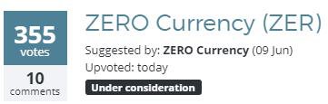 ZeroCurrencies's tweet photo. π³οΈπ³οΈπ³οΈ https://t.co/BRAyp2yZPu
$zer #zerocurrency #crypto #privacycoin #vote #coinpulseexchange https://t.co/oWHcaSd2ZS