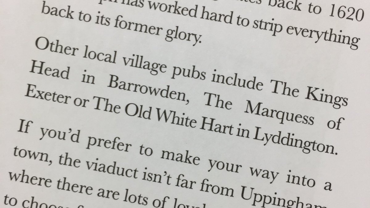 Lovely read on Welland Viaduct in <a href="/Stamford_Pride/">Stamford Pride</a> however, we’ve noticed something not quite right... We’re Barrowden’s only pub and we’re not called The Kings Head... #Rutland